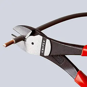 Knipex High Leverage Diagonal Cutter Plier With Bevel 200Mm Hand Tool - 1 Piec