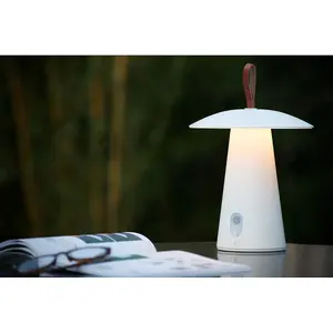 Lucide La Donna Modern Table Lamp Outdoor 19,7cm - LED Dim. - 1x2W 2700K - IP54 - 3 StepDim - White