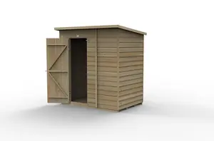 4LIFE Pent Shed 6x4 - Single Door - No Windows