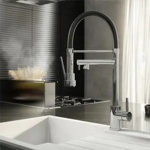 Liquida GD386CH Single Lever Multi Use Pull Out Chrome Kitchen Mixer Tap