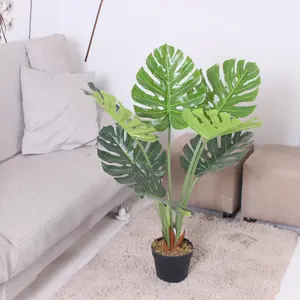 Oypla Artificial Monstera Plant 85cm Indoor Outdoor Decoration