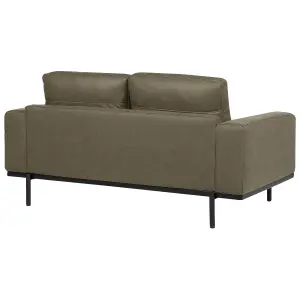 2 Seater Fabric Sofa Green SOVIK