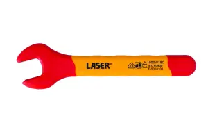 Laser Tools 8724 VDE 1000V Insulated Open Ended Spanner 14mm