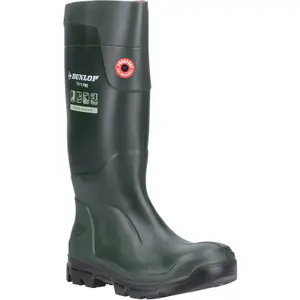 Dunlop TerraPro Full Safety Wellington Green