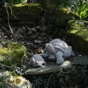 Tortoise Family Garden Ornament