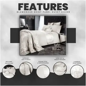 Tomaszewski Polyester Solid Colour Duvet Cover with Pillowcases Grey / Single Duvet Cover + 1 Standard Pillowcase