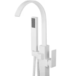 Freestanding Bathtub Faucet RIBBON White