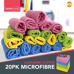 20pk Microfibre Car Cleaning Cloths 28cm x 28cm, Microfibre Cloths Car Polishing Cloth, Car Microfibre Cloth Car Cleaning Cloths