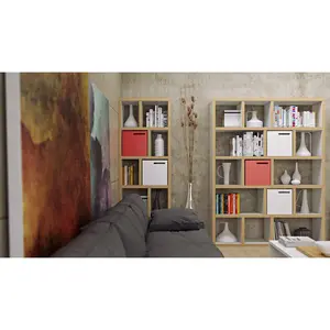 Sighfrith Bookcase White / Plywood