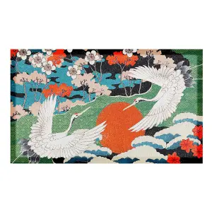 Japanese Bird Indoor & Outdoor Doormat - 70x40cm