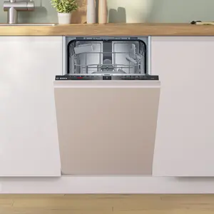 Bosch SPV2HKX42G Integrated Slimline Dishwasher - White