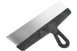 Toolty Filling Taping Spatula with Plastic Handle 350mm Stainless Steel for Plastering Rendering Finishing DIY