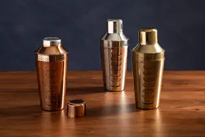 Maison by Premier Recipe Rose Gold Cocktail Shaker