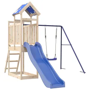 Berkfield Outdoor Playset Solid Wood Pine