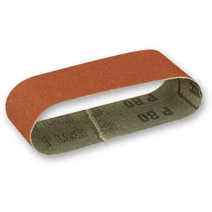 Proxxon Sanding Belt 40 x 265mm x 80 Grit (Pkt 5)