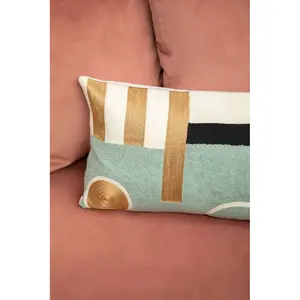 Bosie Ozella Abstract Rectangular Cushion