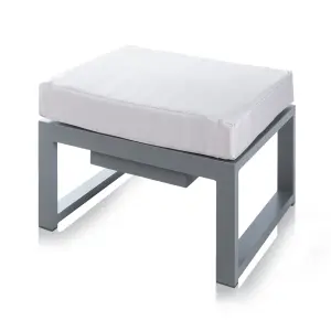 Alfresia Grey Garden Coffee Table & Stool with Ice Bucket