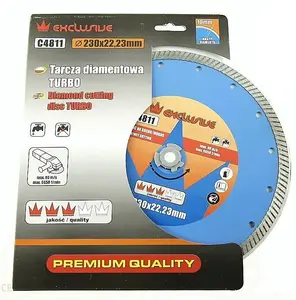 RICHMANN Exclusive Diamond blades disc 230mm turbo for stone concrete ceramic bricks