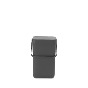 Brabantia Grey Plastic Bin - 25L Freestanding