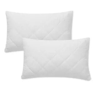 Bianca Temperature Controlling TENCEL™ Lyocell Pillow Protector Pair White