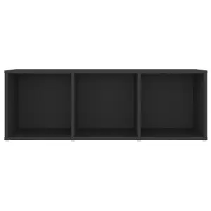 vidaXL TV Cabinet Grey 107x35x37 cm Engineered Wood