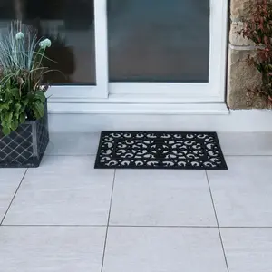  Non-Slip Outdoor Door Mat Rectangle W45 x L75 cm