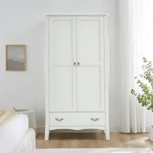 Melody Maison Large Double Wardrobe - Elizabeth Ivory Range