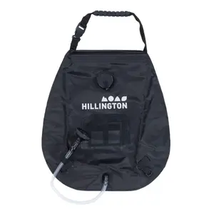 HILLINGTON 20L Solar Camping Shower - Portable Water Bag