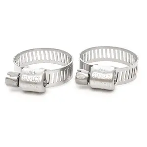 Pisces 2 Pack 16-25mm Stainless Steel Clips for 20mm hose