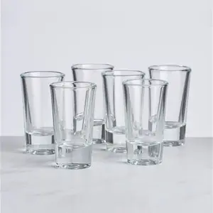 Dunelm Set Of 6 Shot Glasses, Clear