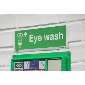 Sealey Safe Conditions Safety Sign Eye Wash - Self-Adhesive Vinyl SS58V1