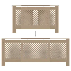 Berkfield MDF Radiator Cover 205 cm