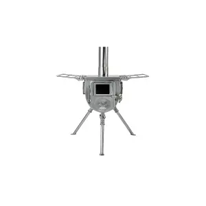 WINNERWELL WOODLANDER DOUBLE VIEW MEDIUM SIZED COOK CAMPING STOVE