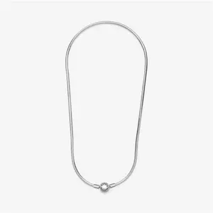 Pandora Moments Snake Chain Necklace - Sterling Silver - Sz. 40 cm