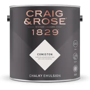 Craig & Rose 1829 Comiston  Chalky Emulsion paint, 2.5L