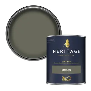 Dulux Trade Heritage DH Slate Eggshell Wall paint, 750ml