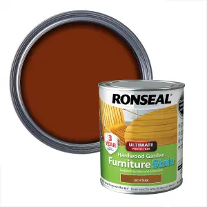 Ronseal Hardwood Rich teak Furniture Wood stain, 750ml