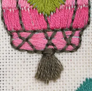 HOUSEPLANTS - Embroidery Kit with Hoop: House Plants - Vervaco