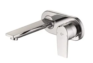 Ideal Standard Tesi Standard Chrome effect Wall Mixer Tap