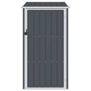 Berkfield Garden Shed Anthracite 87x98x159 cm Galvanised Steel