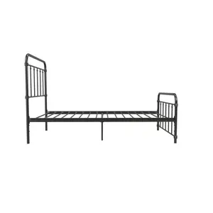 Aanya Bed Frame Matte Black / Single (3')