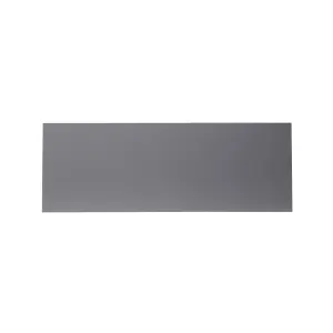 GoodHome Stevia Gloss anthracite Slab 2 drawer front, bridging door & bi fold door 1000mm