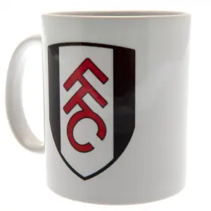 Fulham FC Ceramic Mug White/Black/Red (One Size)