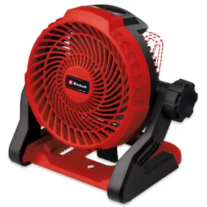 Einhell Cordless Fan 18V Power X-Change Adjustable Airflow 2200rpm Wall Mountable GE-CF 18/2200 Li - Body Only