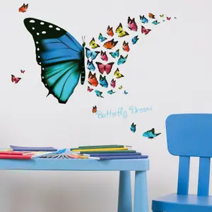 Butterfly Dream home decor, nursery decor, wall stickers, self-adhesive decals Stickers Stock Clearance