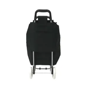 Oypla 2 Wheel Folding Shopping Trolley Bag Cart Market Laundry