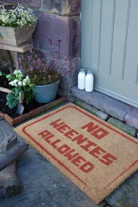 No Dachshunds Allowed Doormat (90 x 60cm)