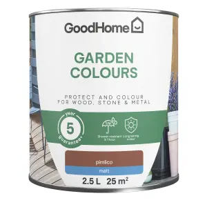 GoodHome Colour It Pimlico Matt Multi-surface paint, 2.5L