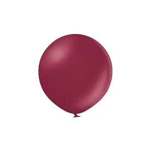 Belbal Latex Metallic Balloons (Pack of 100) Plum (One Size)