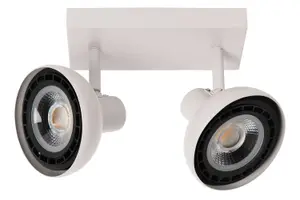 Lucide Sensas Modern Ceiling spotlight - 2xGU10 - White